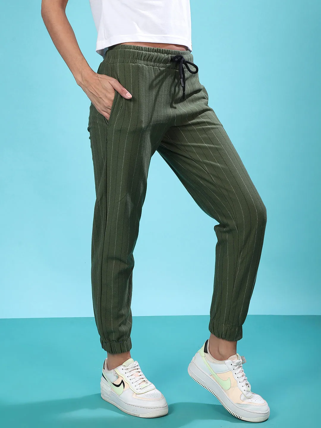 Campus Sutra Damen Stylische Aktive Jogginghosen