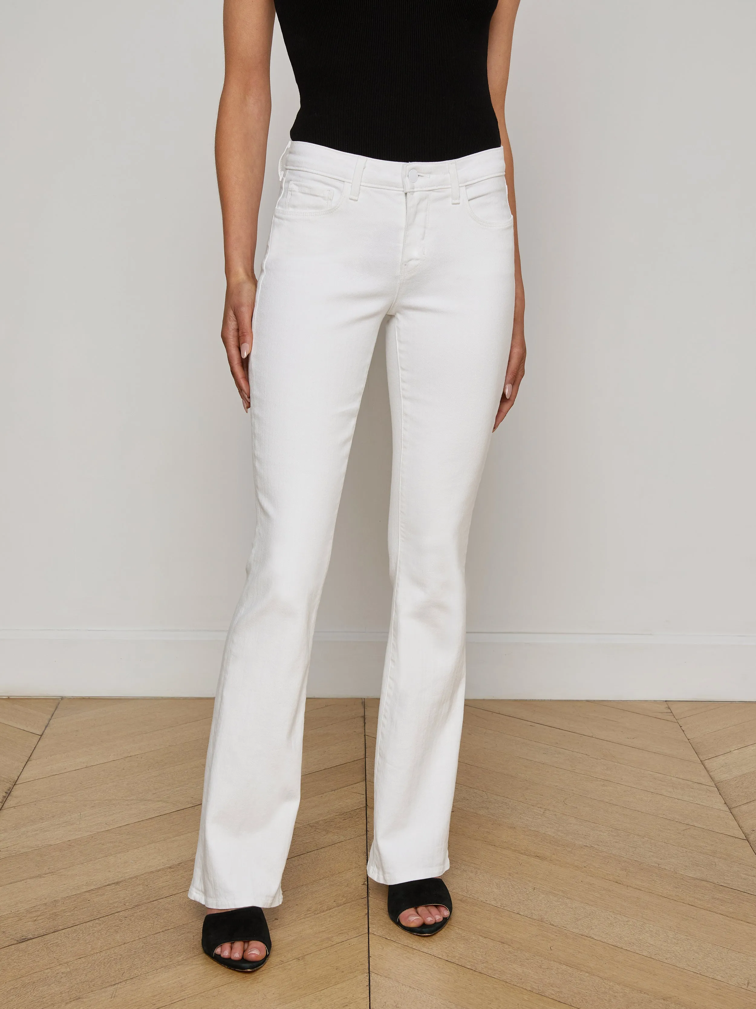Cara Low-Rise Bootcut Jeans