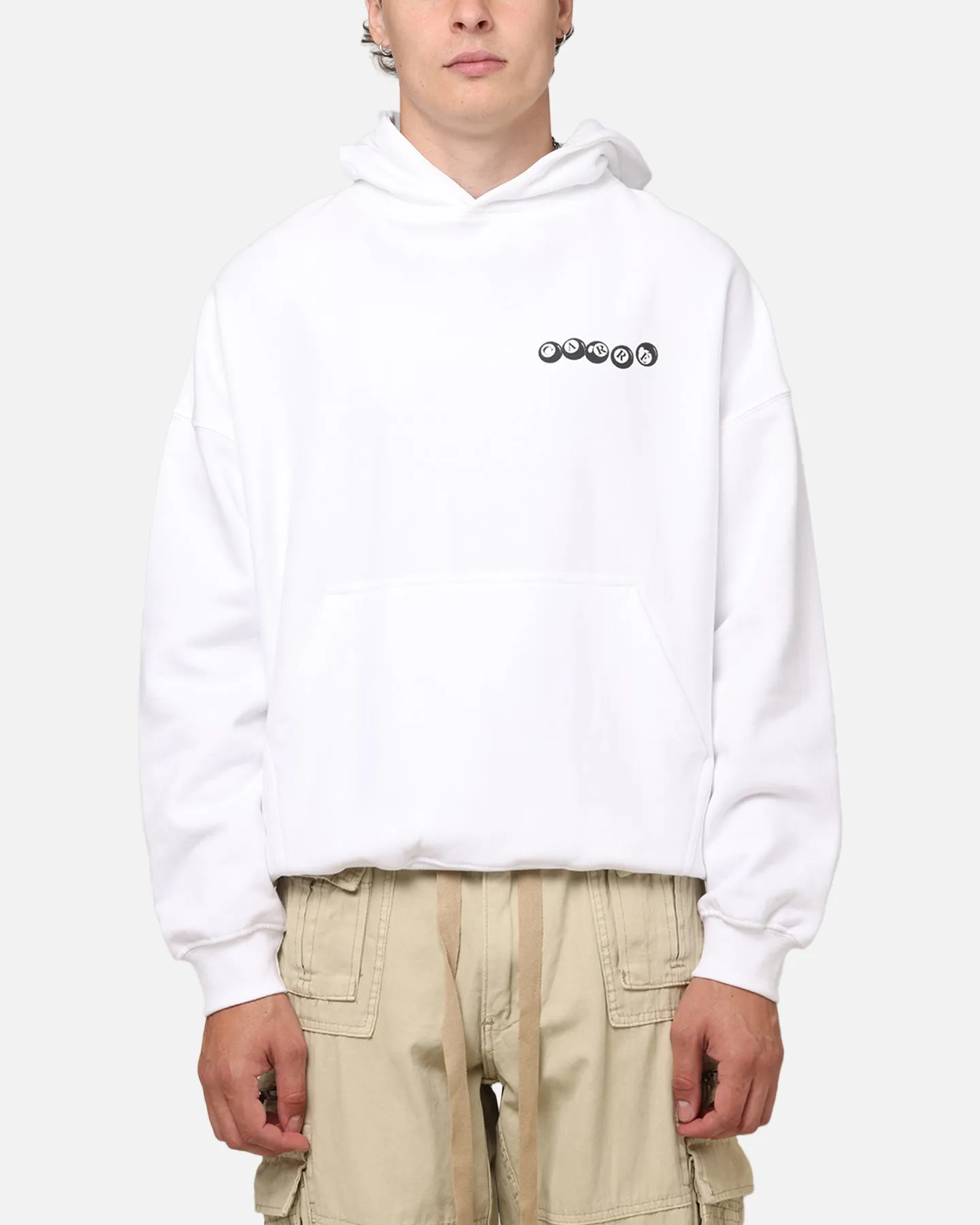 Carre Break Hoodie Weiß