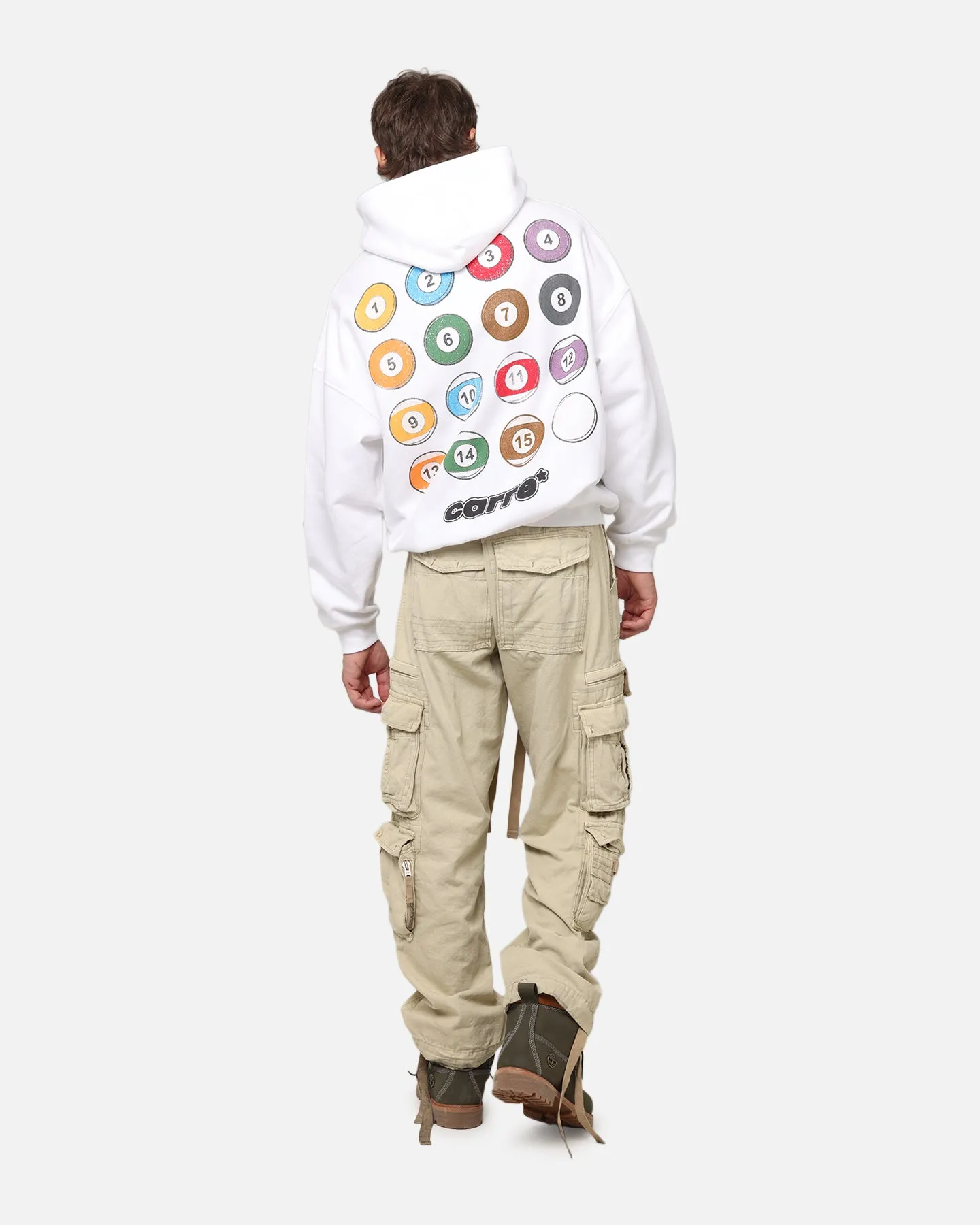 Carre Break Hoodie Weiß