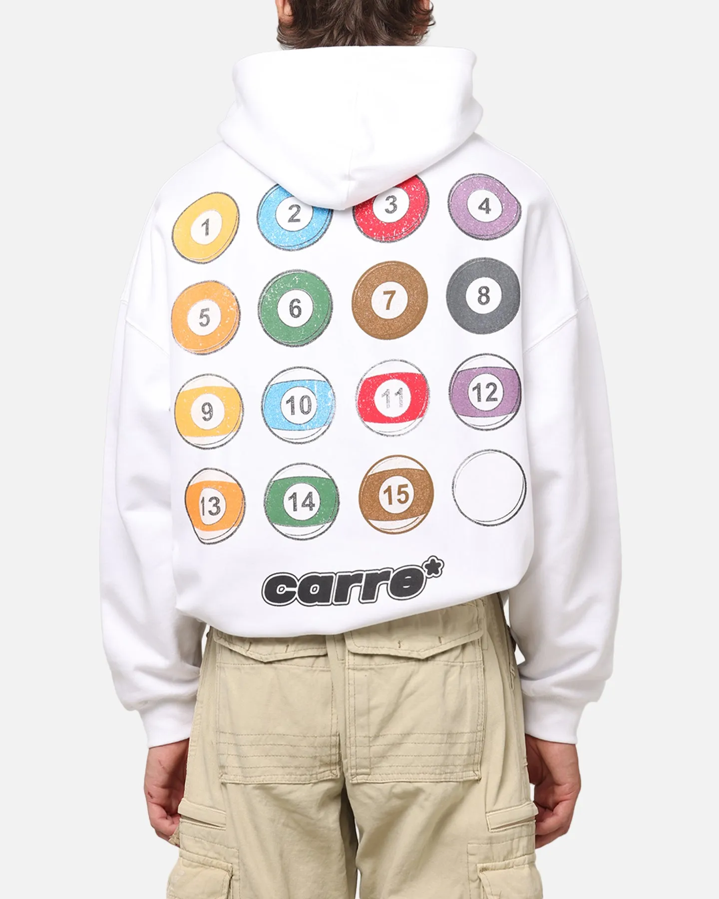 Carre Break Hoodie Weiß