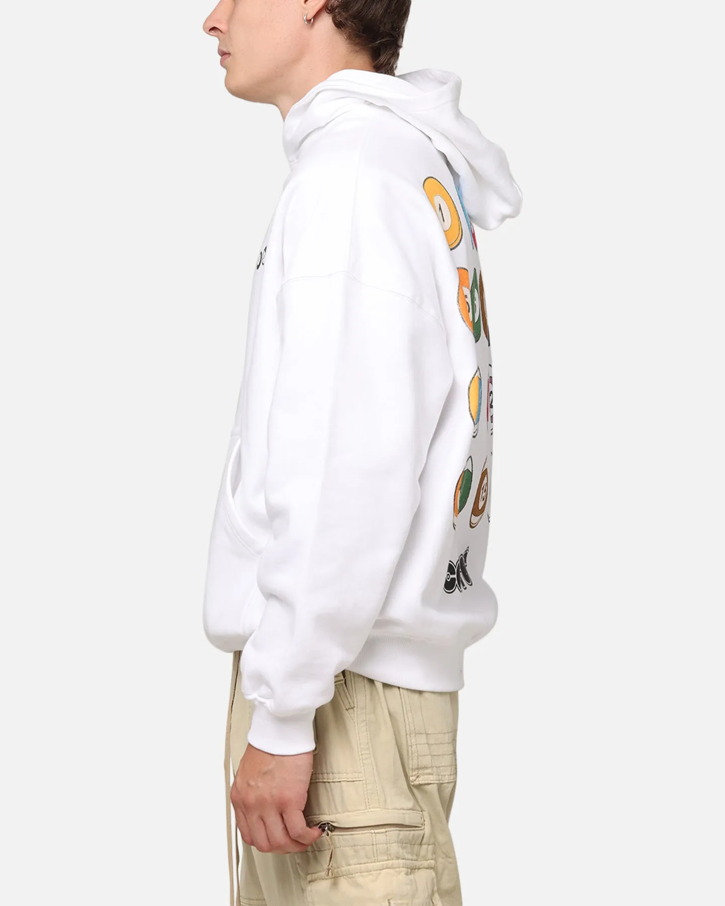 Carre Break Hoodie Weiß