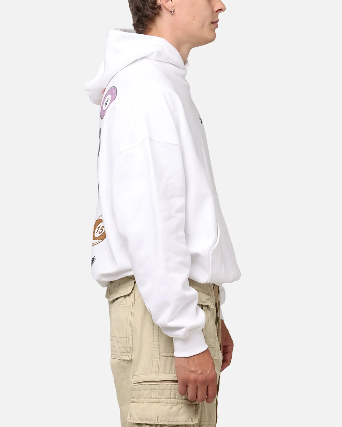 Carre Break Hoodie Weiß