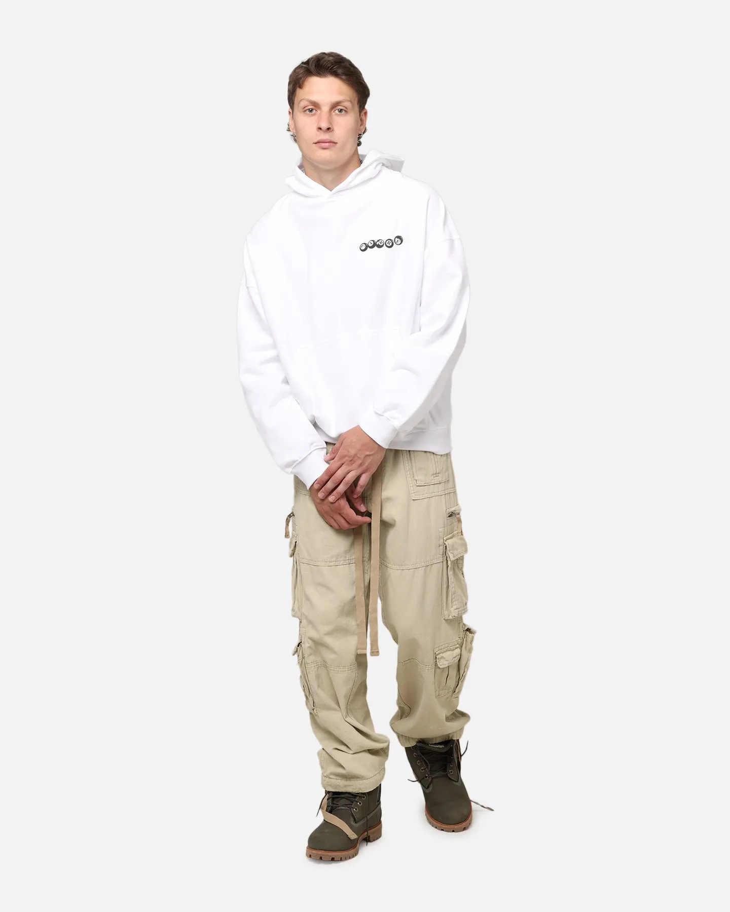 Carre Break Hoodie Weiß