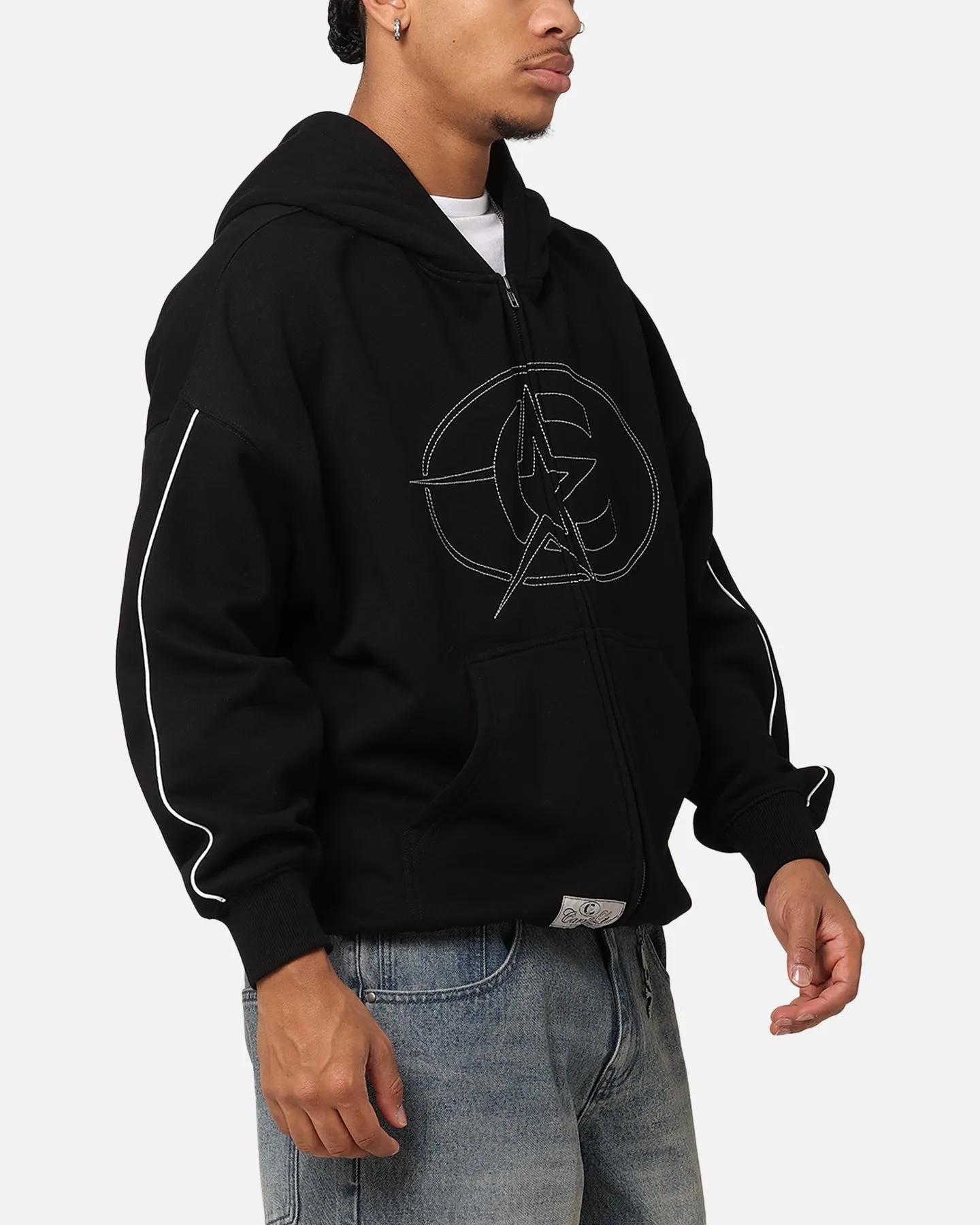 Carre C-Superstar Pipe Zip Hoodie Schwarz