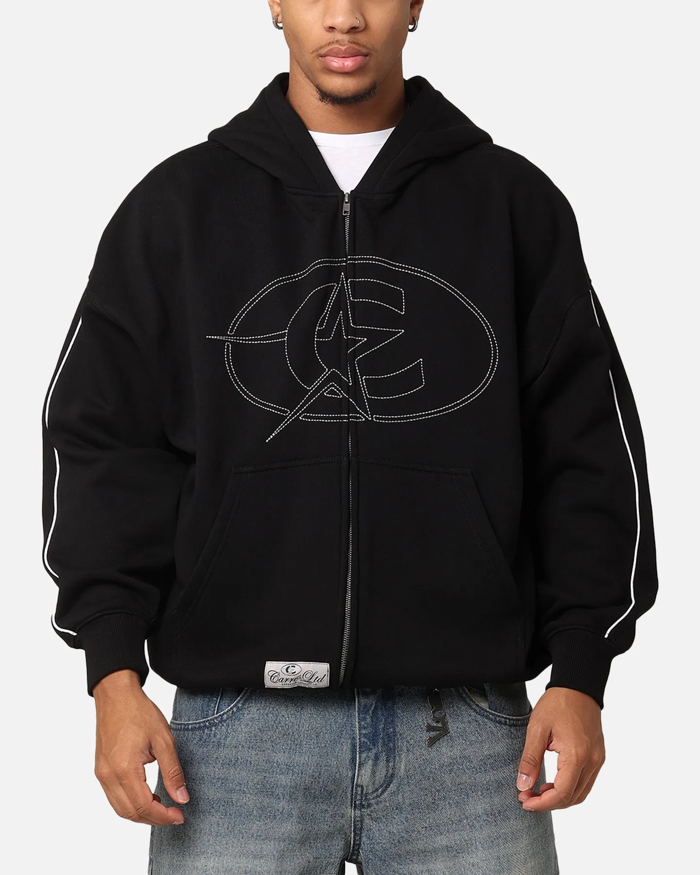 Carre C-Superstar Pipe Zip Hoodie Schwarz