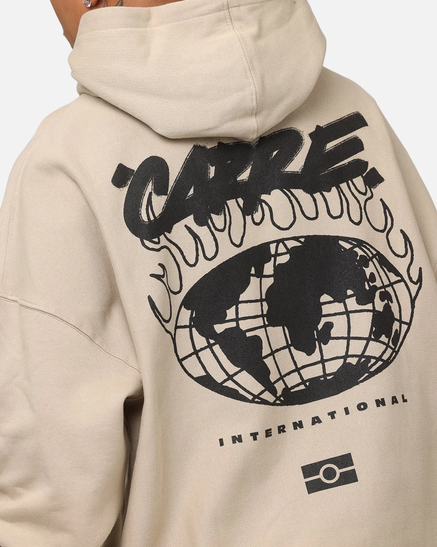 Carre Passport Kapuzenpullover Stein
