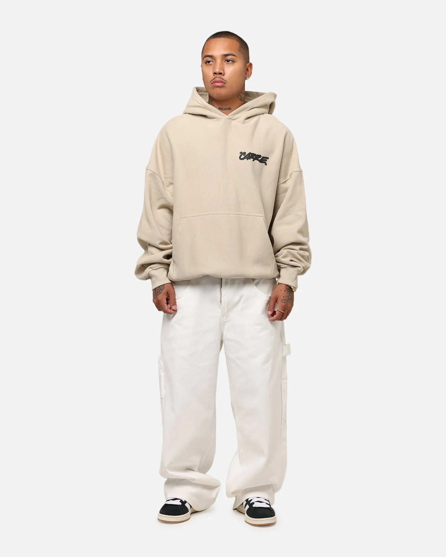 Carre Passport Kapuzenpullover Stein