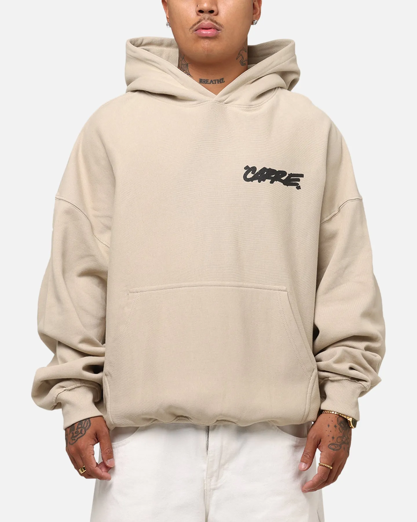 Carre Passport Kapuzenpullover Stein