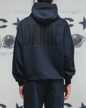 Carre Premium Essentials Kapuzenpullover Stahl/Schwarz