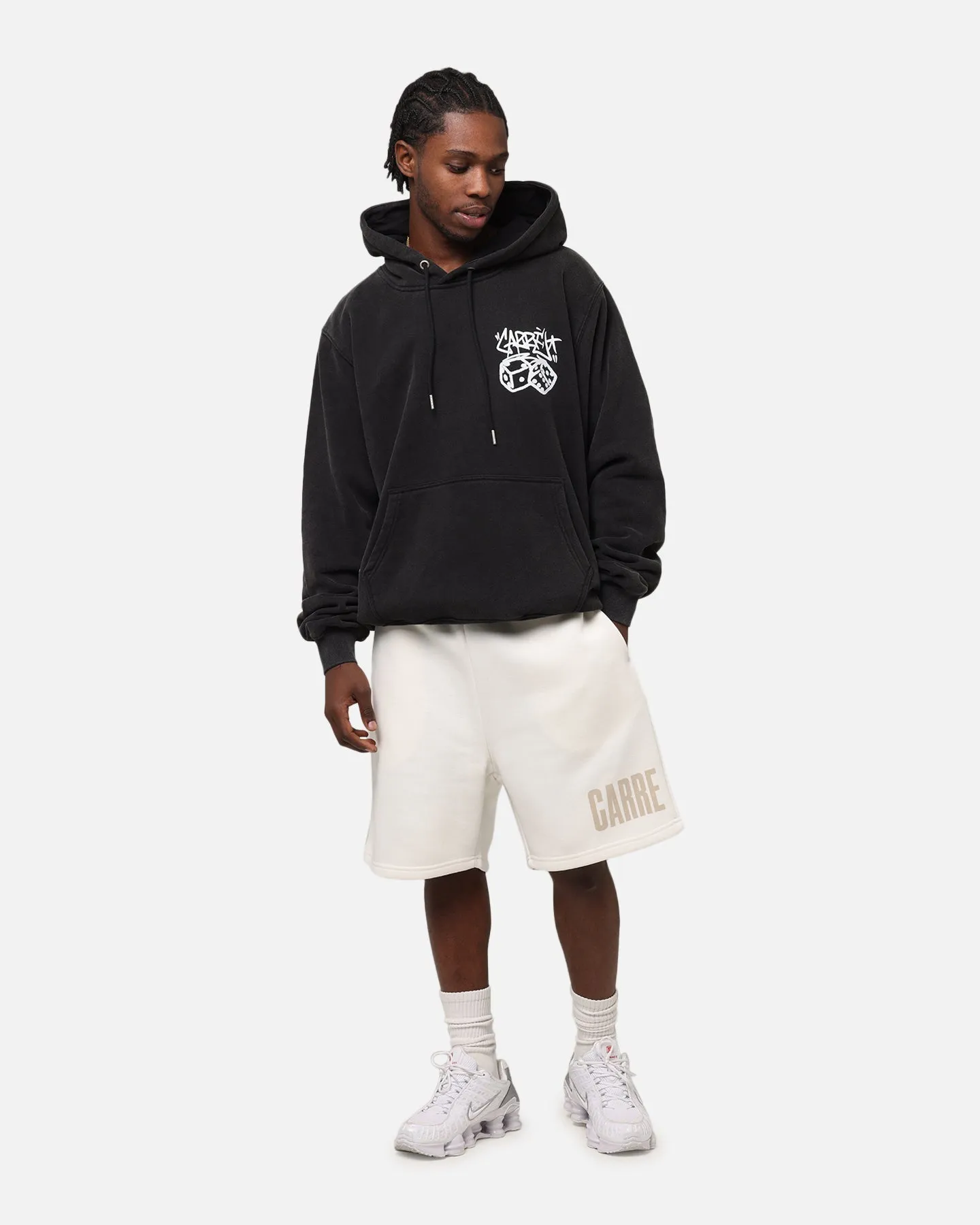 Carre Rolling Worldwide Hoodie Vintage Schwarz