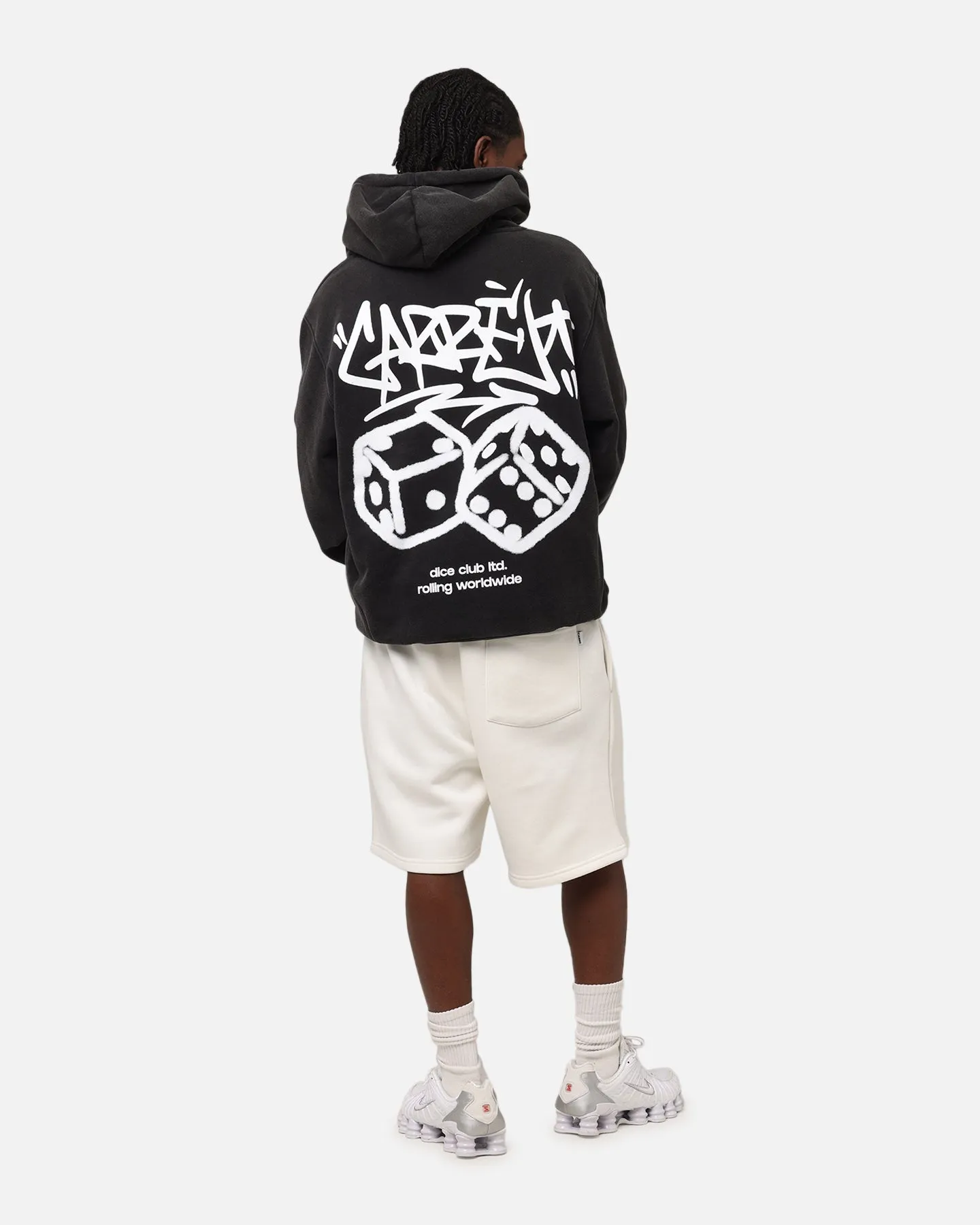 Carre Rolling Worldwide Hoodie Vintage Schwarz