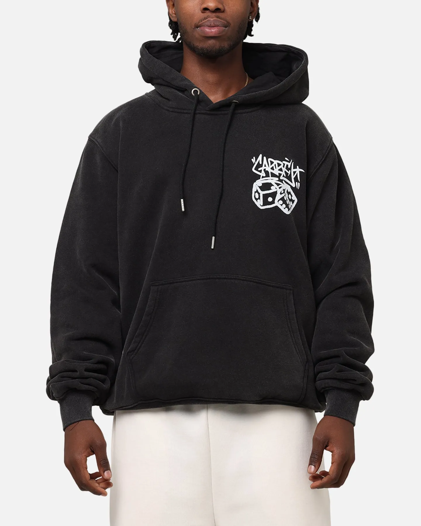 Carre Rolling Worldwide Hoodie Vintage Schwarz