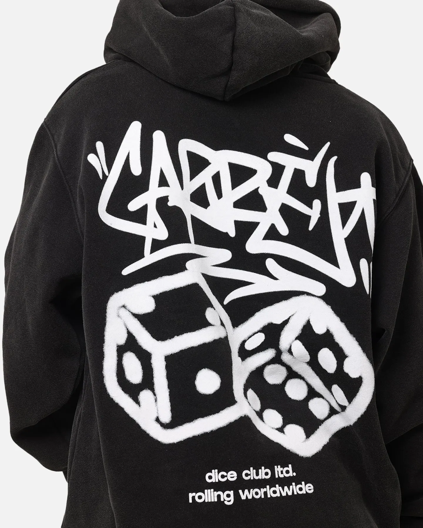 Carre Rolling Worldwide Hoodie Vintage Schwarz