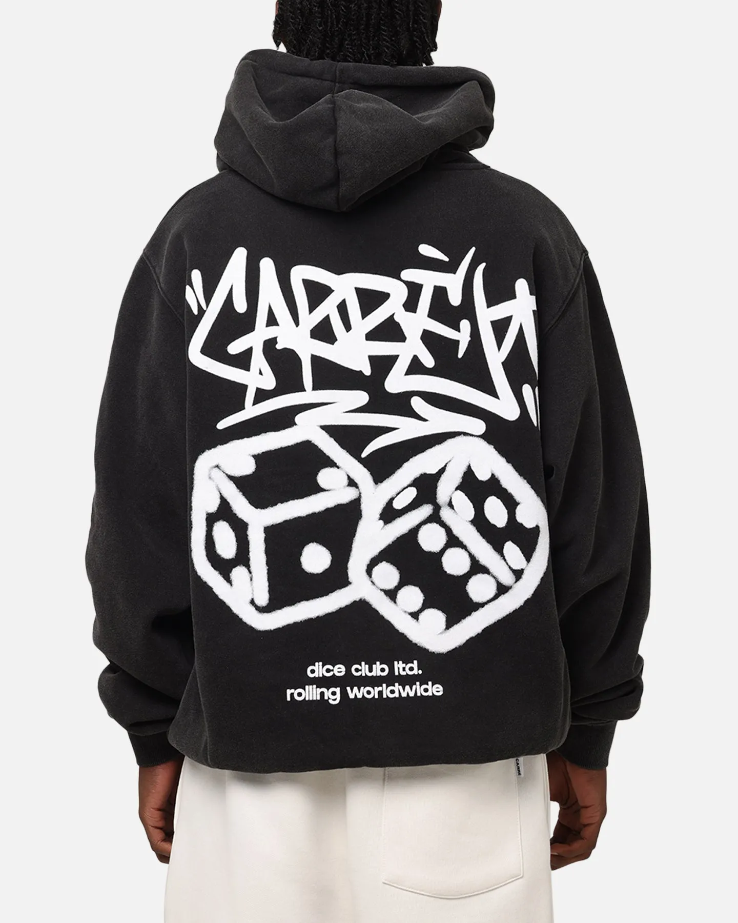 Carre Rolling Worldwide Hoodie Vintage Schwarz