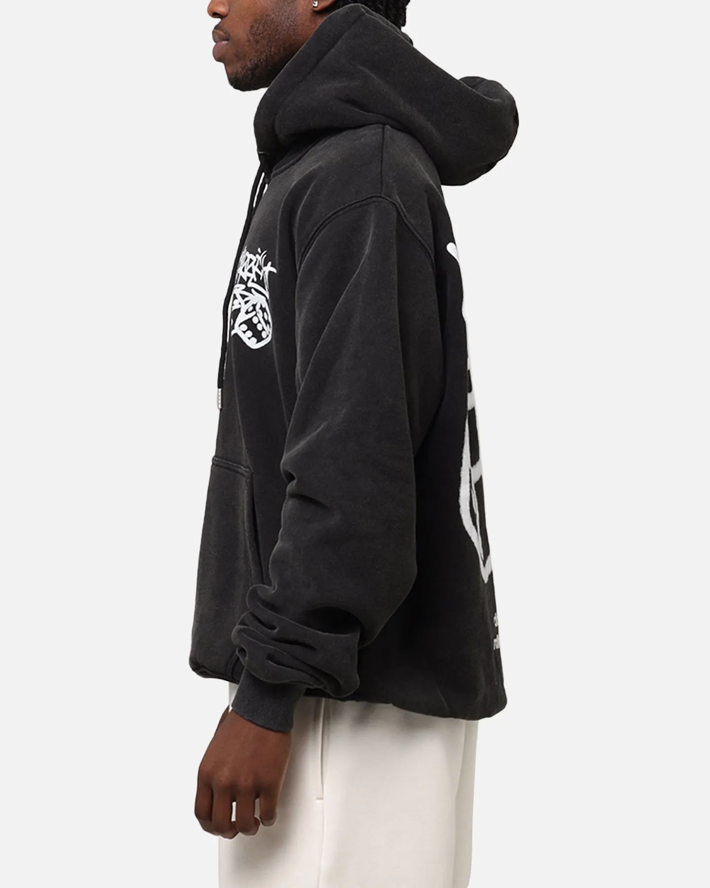 Carre Rolling Worldwide Hoodie Vintage Schwarz