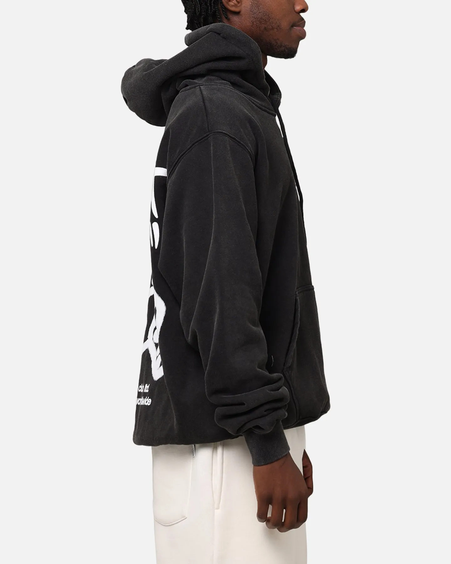 Carre Rolling Worldwide Hoodie Vintage Schwarz