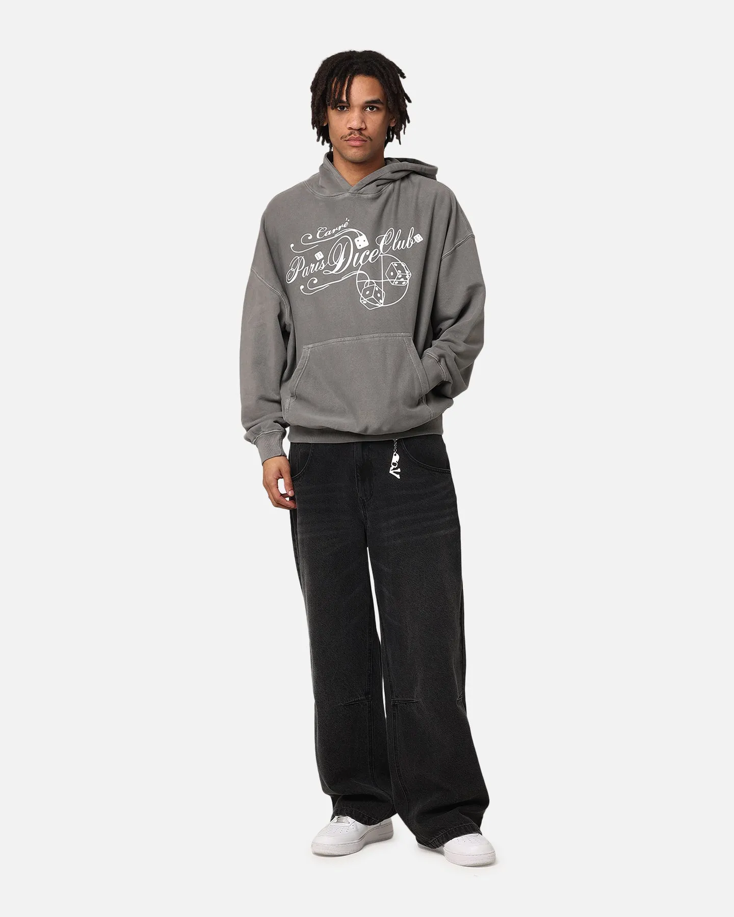 Carre Shootout Hoodie Gewaschener Anthrazit