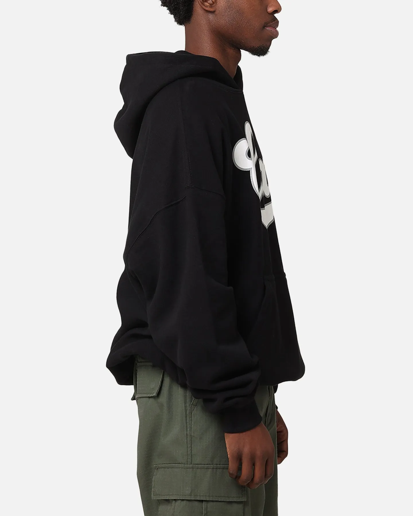 Carre Team Script Hoodie Schwarz