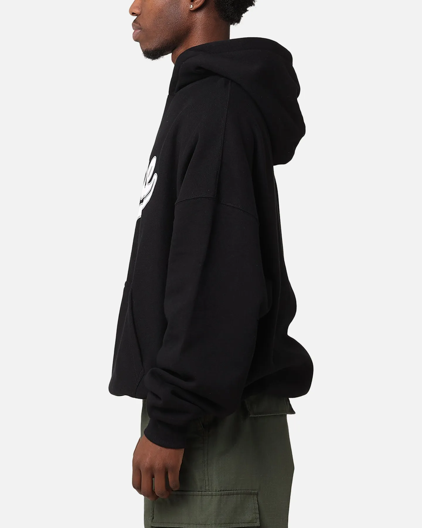 Carre Team Script Hoodie Schwarz