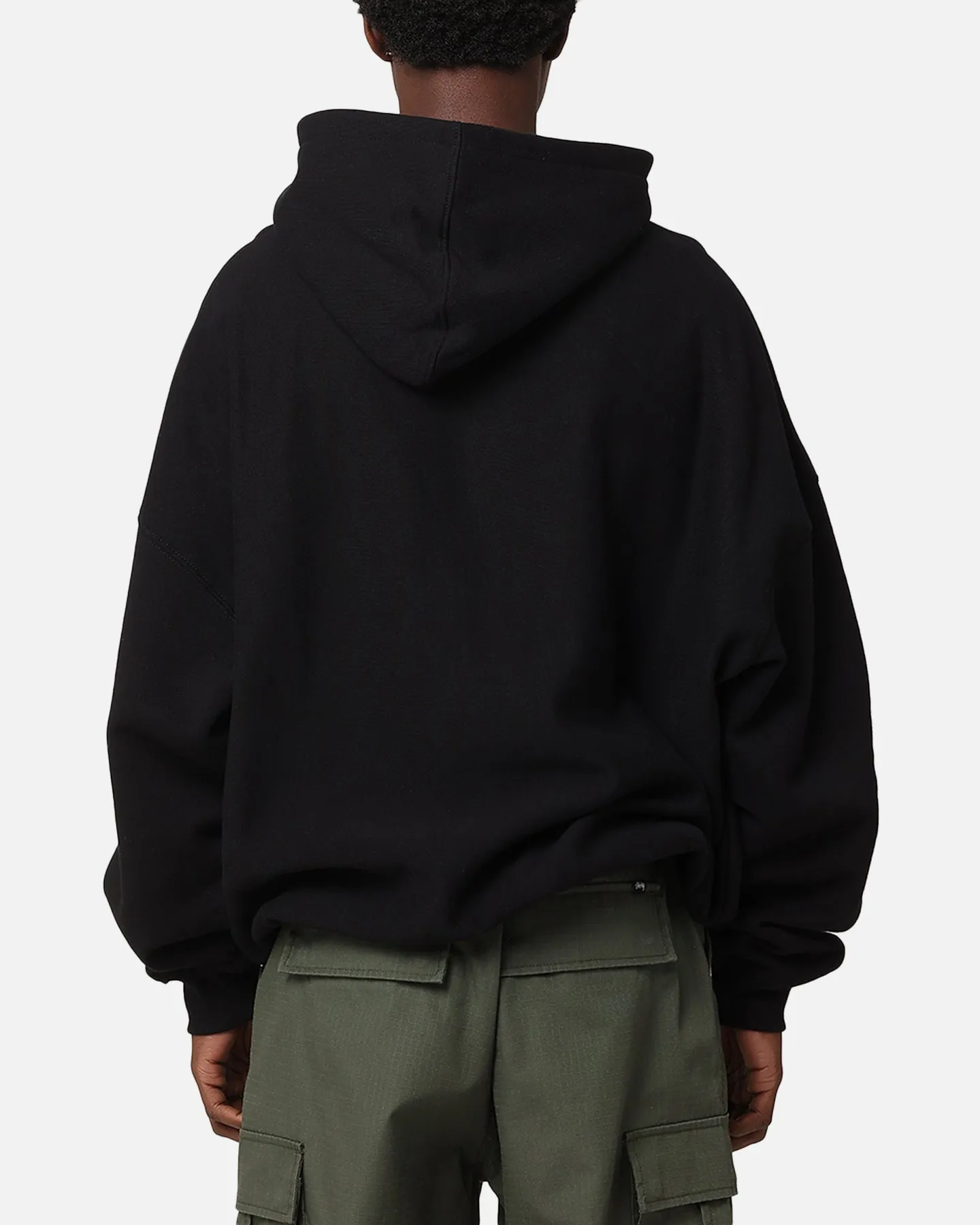 Carre Team Script Hoodie Schwarz