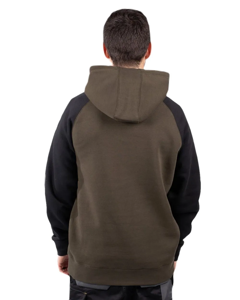 Caterpillar Herren Raglan Kapuzenpullover Caterpillar