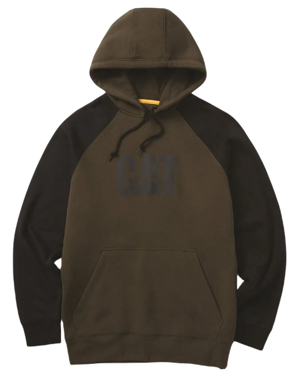 Caterpillar Herren Raglan Kapuzenpullover Caterpillar