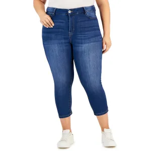 Celebrity Pink Damen Plus Mid-Rise Cropped Skinny Jeans