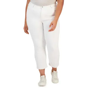 Celebrity Pink Damen Plus Die Retro Denim Mid-Rise Straight Leg Jeans