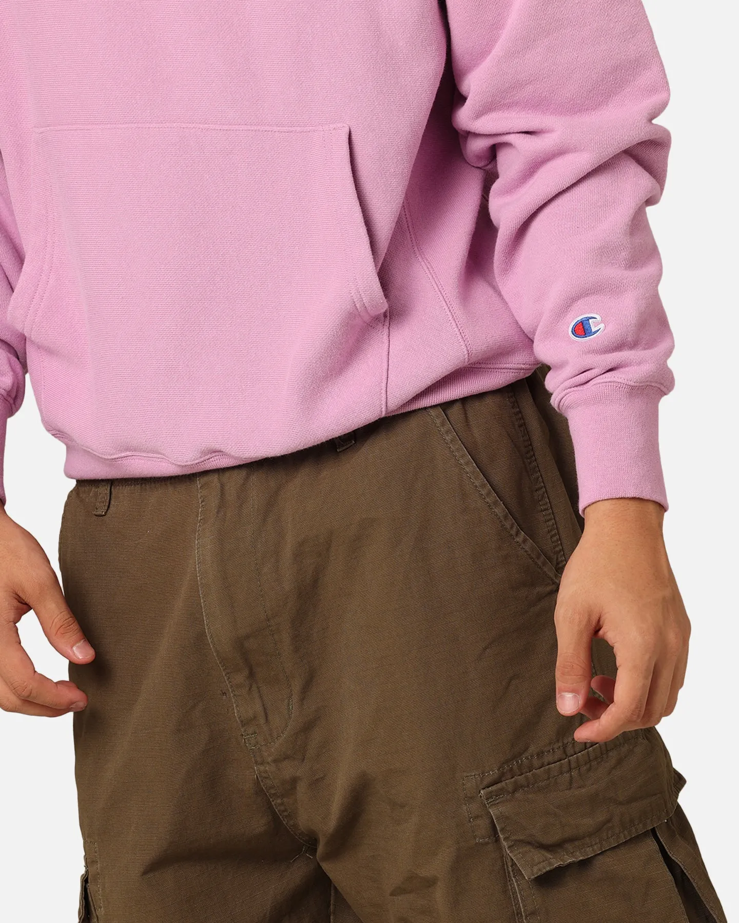 Champion Reverse Weave French Terry Hoodie Mauve