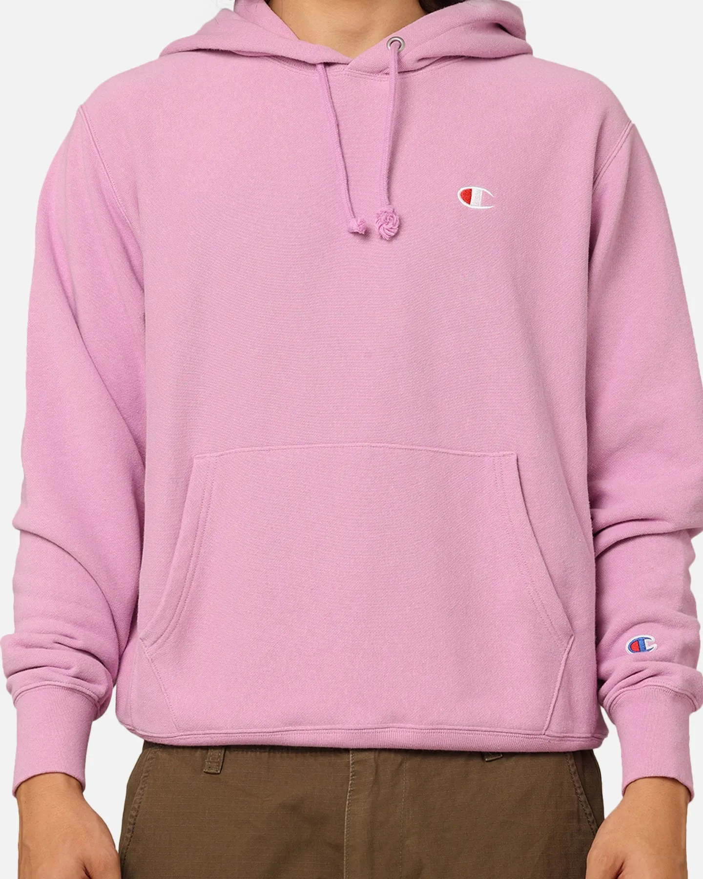 Champion Reverse Weave French Terry Hoodie Mauve