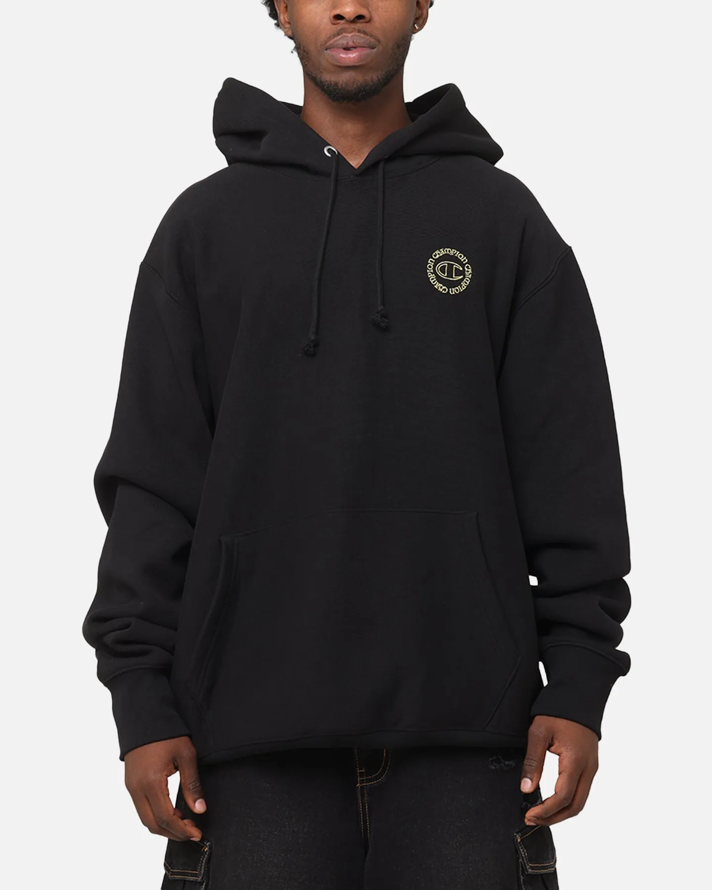 Champion Reverse Weave Lunar Neujahr Kapuzenpullover Schwarz