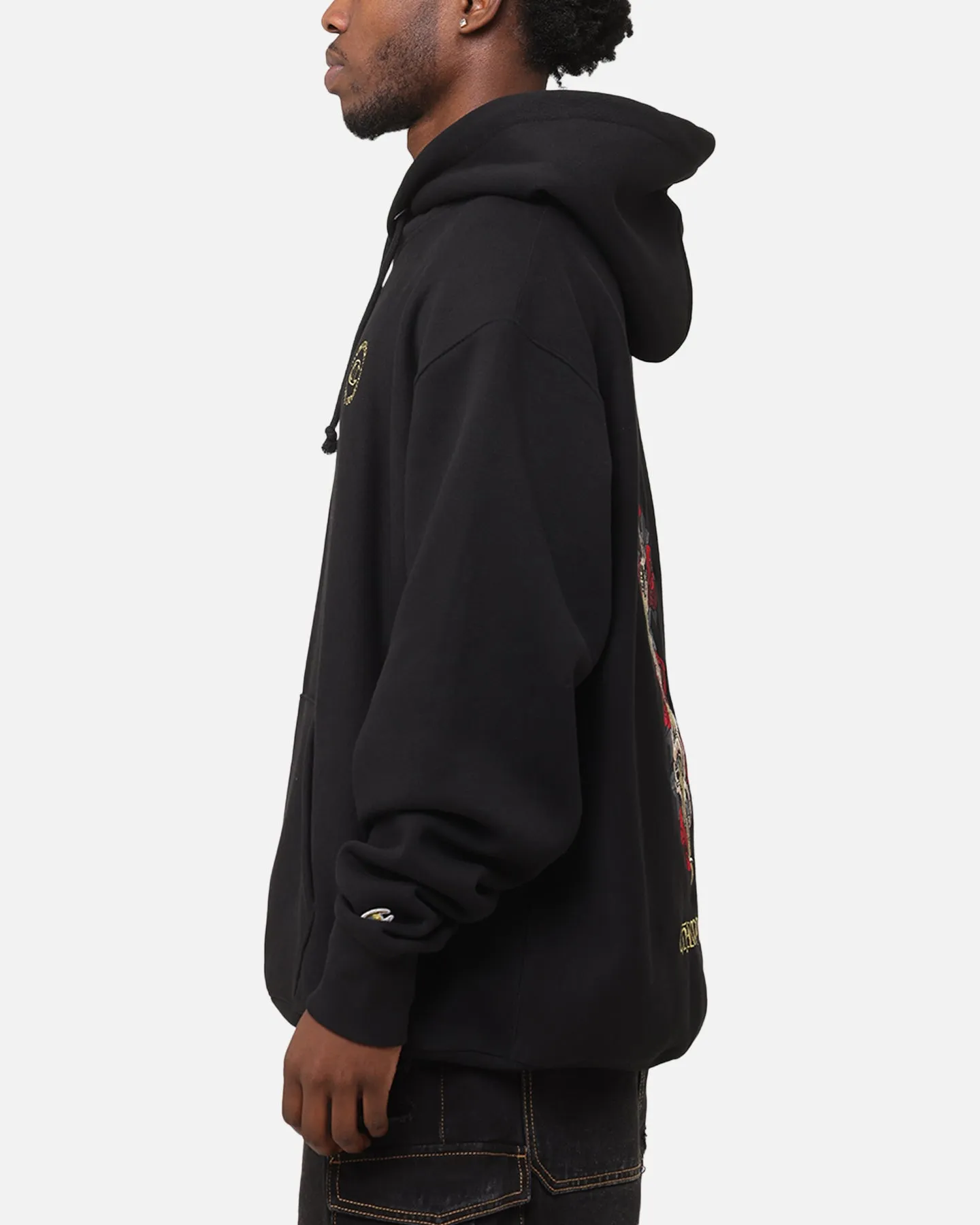 Champion Reverse Weave Lunar Neujahr Kapuzenpullover Schwarz