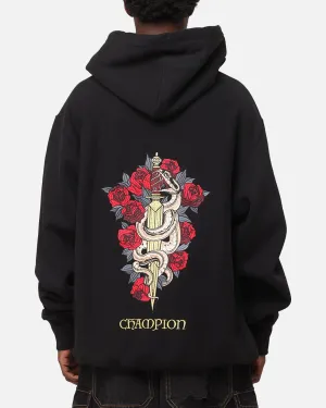 Champion Reverse Weave Lunar Neujahr Kapuzenpullover Schwarz