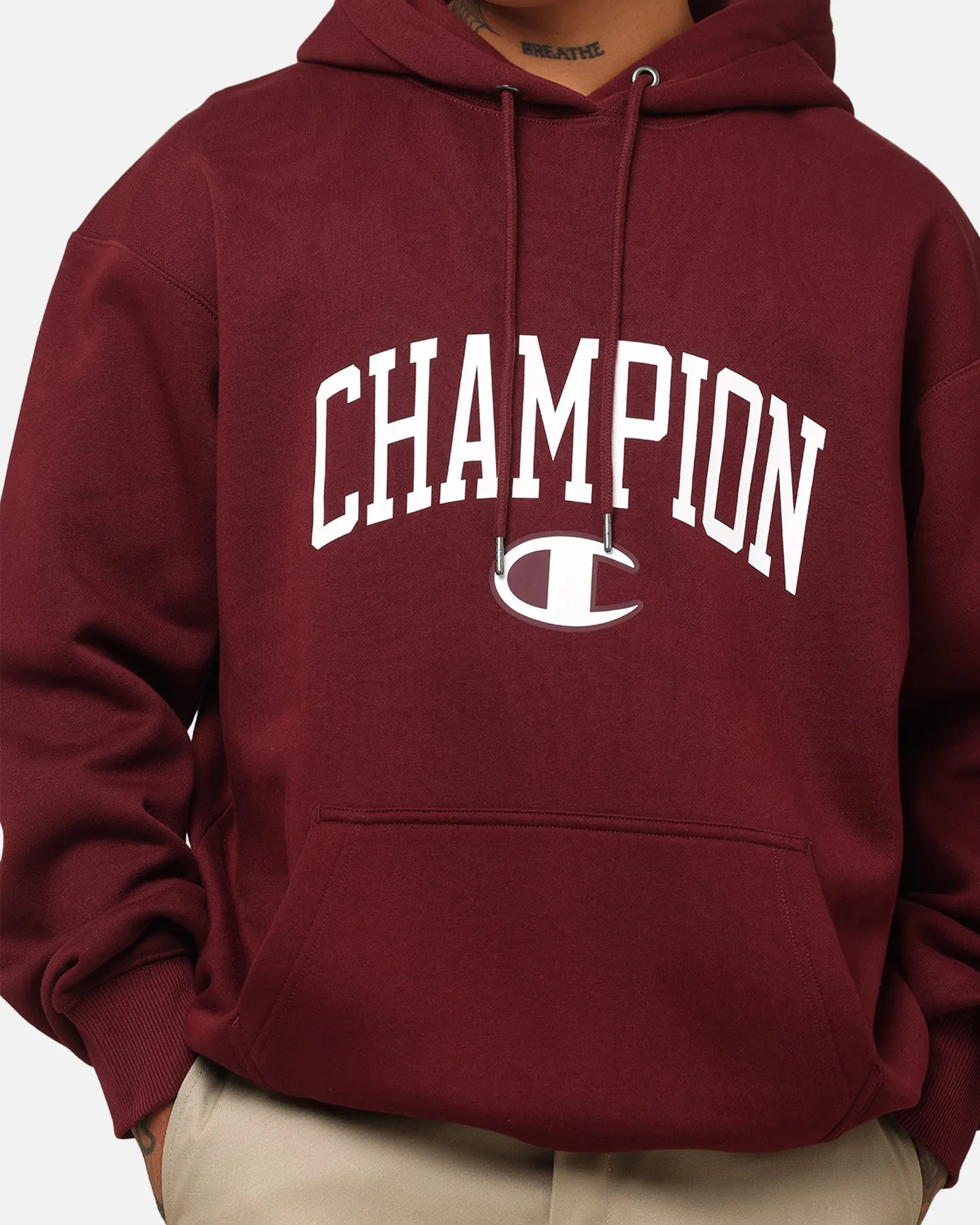Champion Rochester Graphic Hoodie Rot