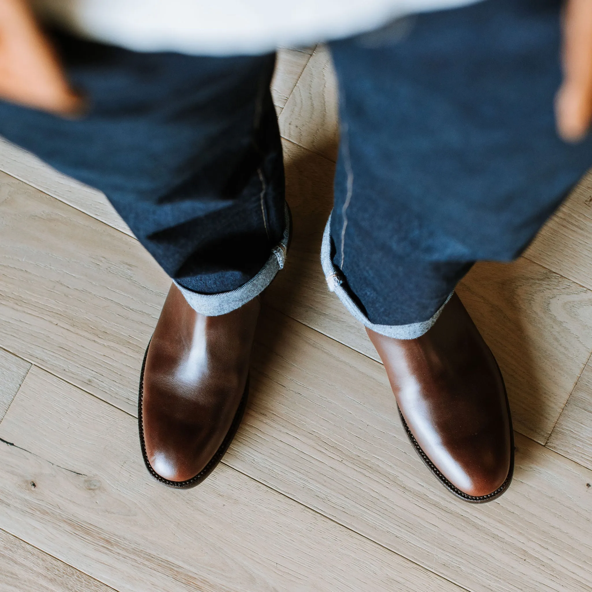 Chelsea Boot - Karmesinrotes Chromexcel