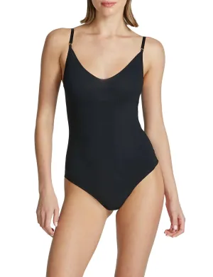 Klassischer Kontroll-Bodysuit in Schwarz