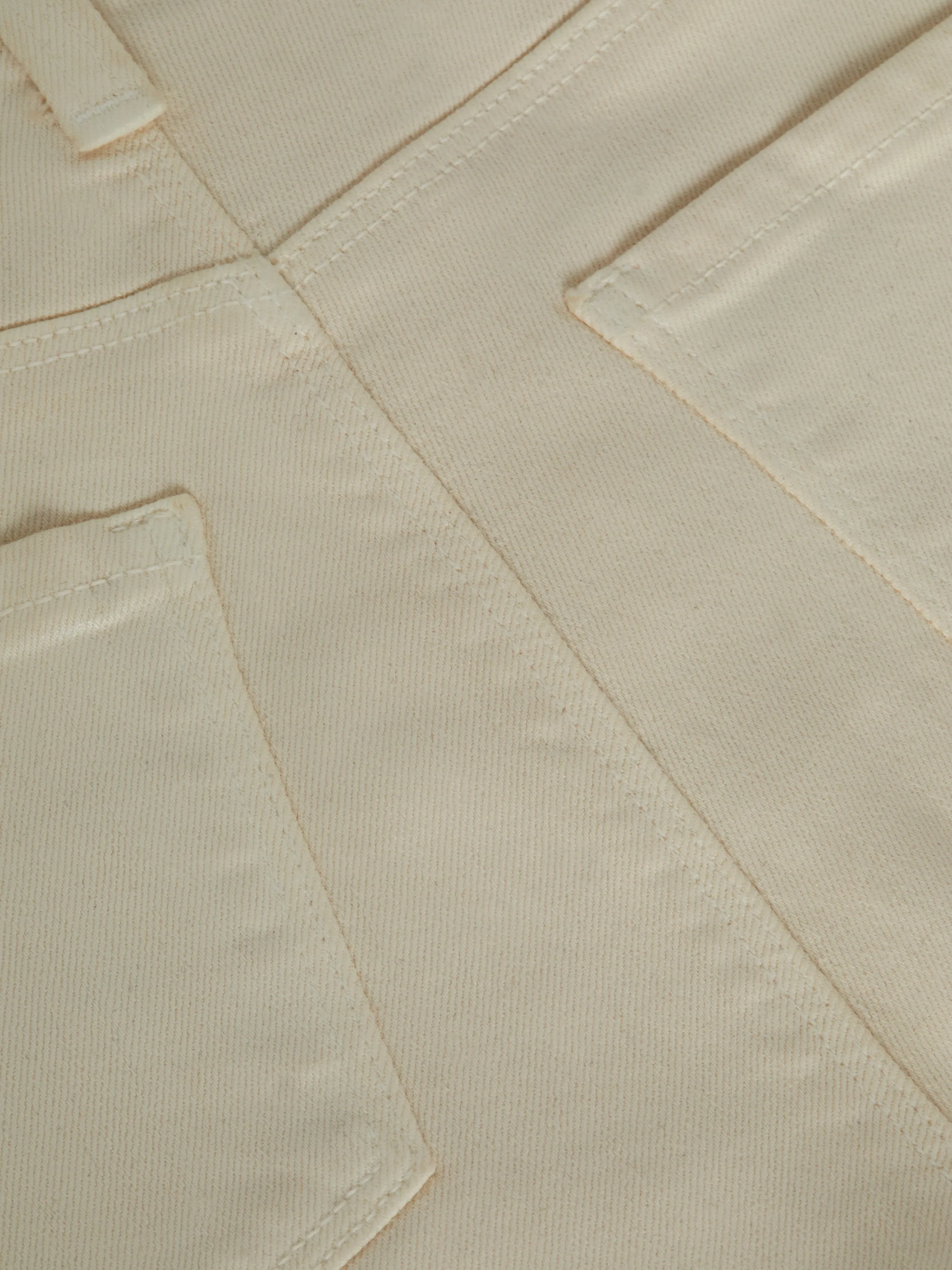 Clayton Weit geschnittene Jeans mit Beschichtung