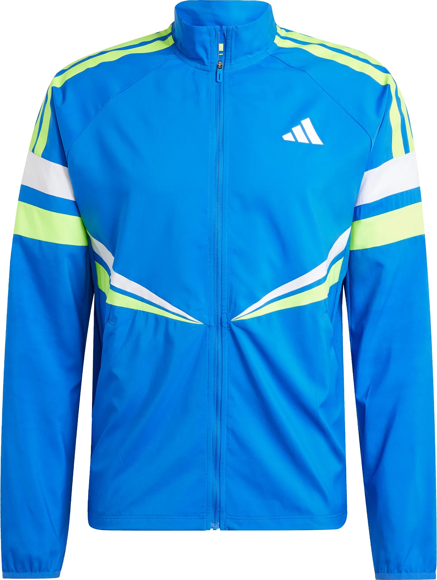 Bekleidung Adidas Herren adidas Adizero Retro Herren Laufjacke - Blau