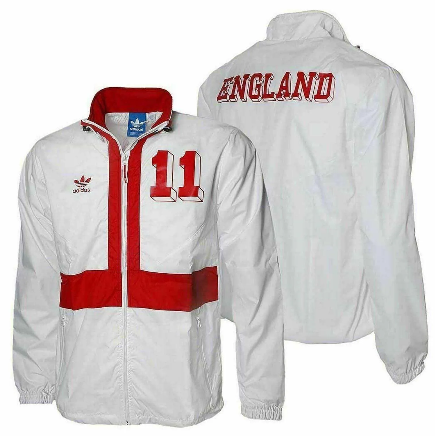 Bekleidung Adidas Herren adidas England Colorado Herren Windbreaker Jacke - Weiß