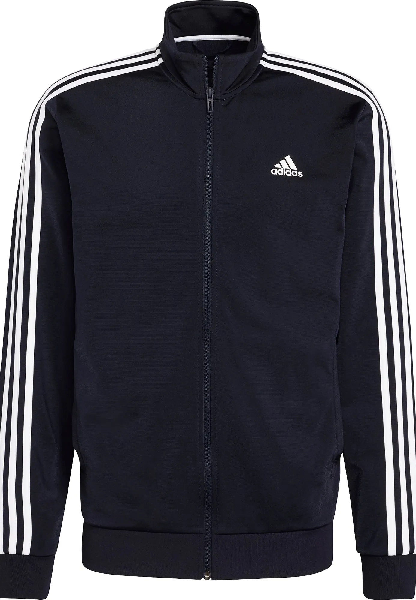 Bekleidung Adidas Herren adidas Essentials Warm Up 3 Streifen Herren Trackjacke - Marine