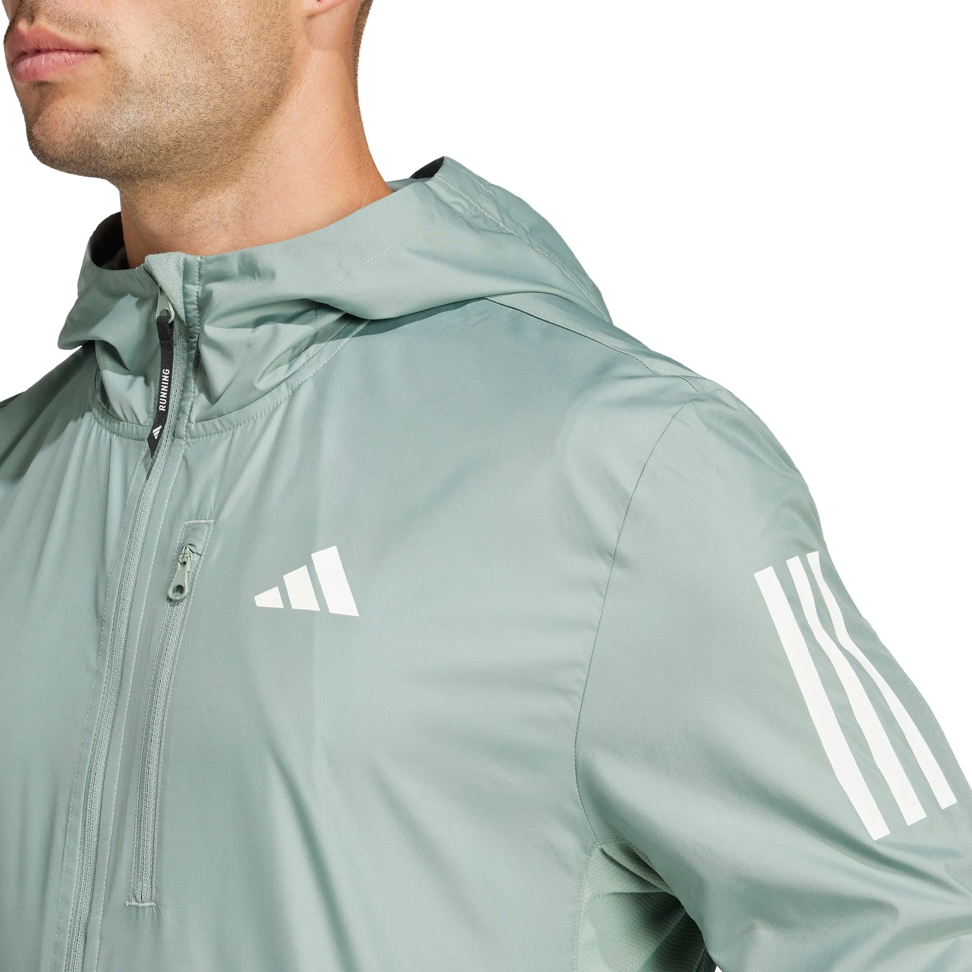 Bekleidung Adidas Herren adidas Own The Run Herren Laufjacke - Grün