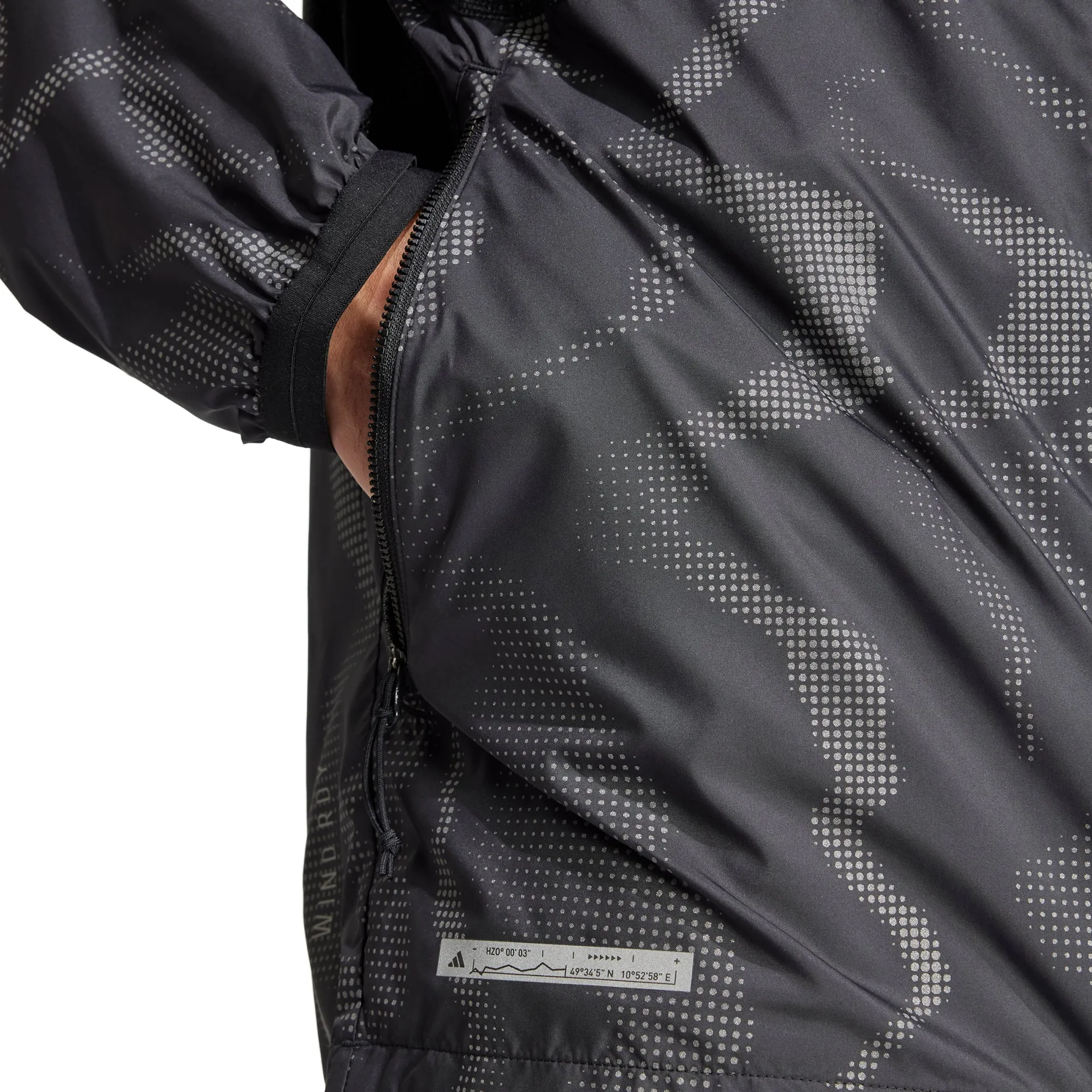 Bekleidung Adidas Herren adidas Ultimate WIND.RDY Laufjacke für Herren - Schwarz