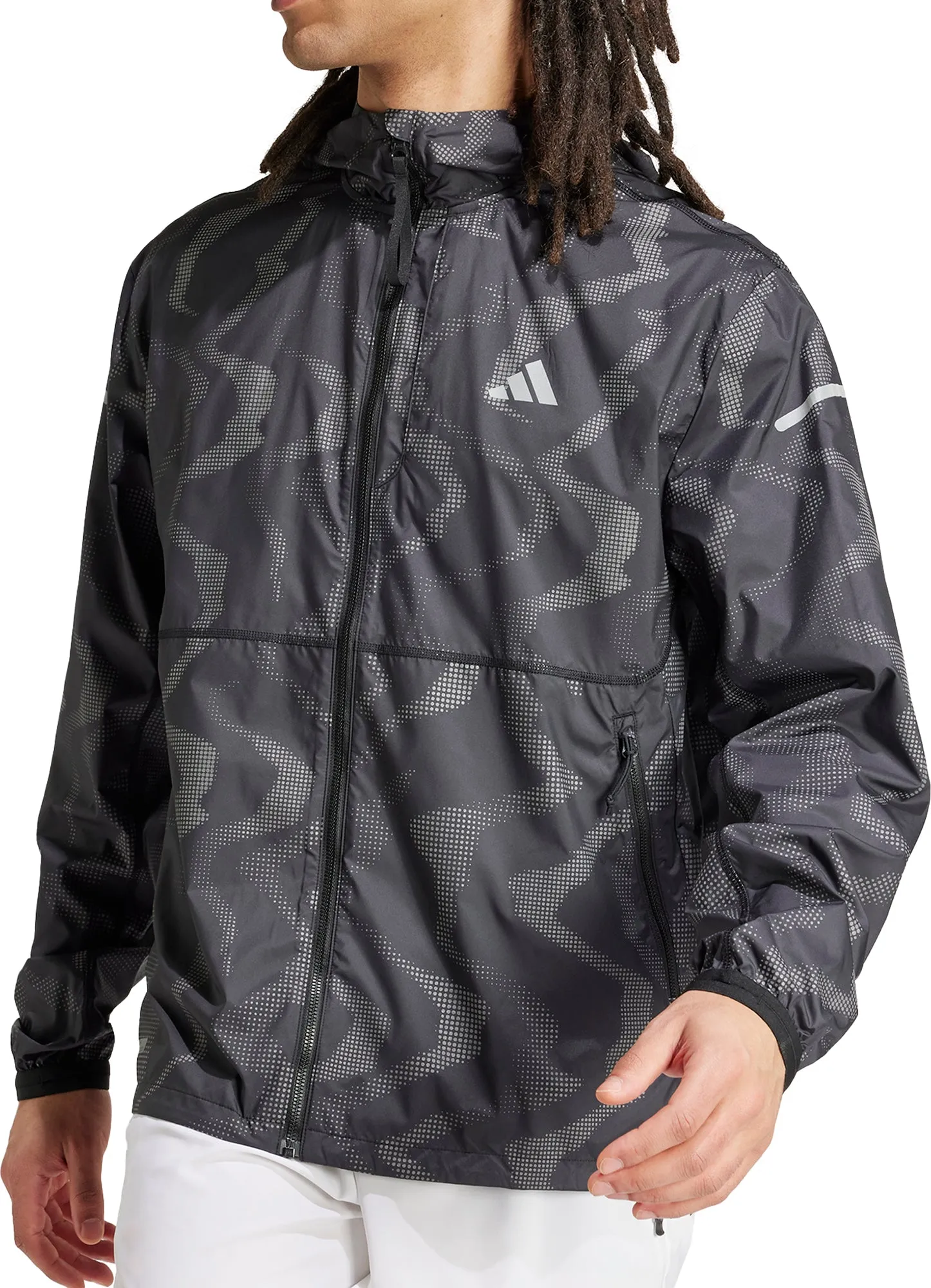Bekleidung Adidas Herren adidas Ultimate WIND.RDY Laufjacke für Herren - Schwarz