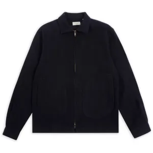 Clothing Burrows And Hare Kaschmir & Wolle James Jacke - Marineblau