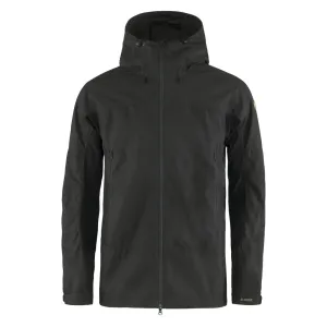 Bekleidung Fjallravenjackets Herren Fjallraven Abisko Lite Trekking Jacke Dunkelgrau / Schwarz