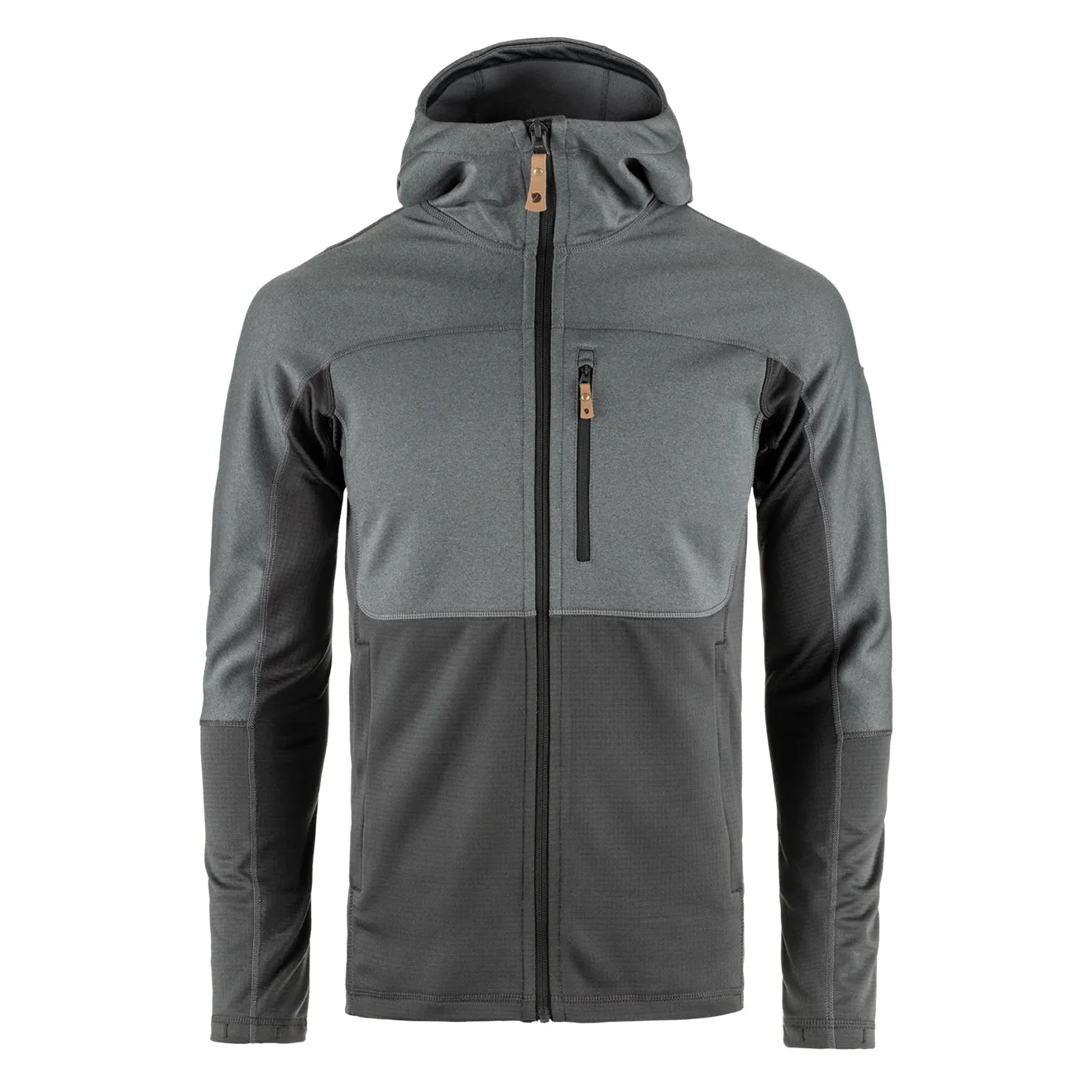 Bekleidung Fjallravenjackets Herren Fjallraven Abisko Trail Fleece Eisengrau / Grau