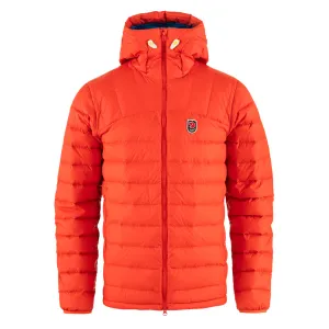 Bekleidung Fjallravenjackets Herren Fjallraven Expedition Pack Daunenkapuze Flammenorange / UN-Blau