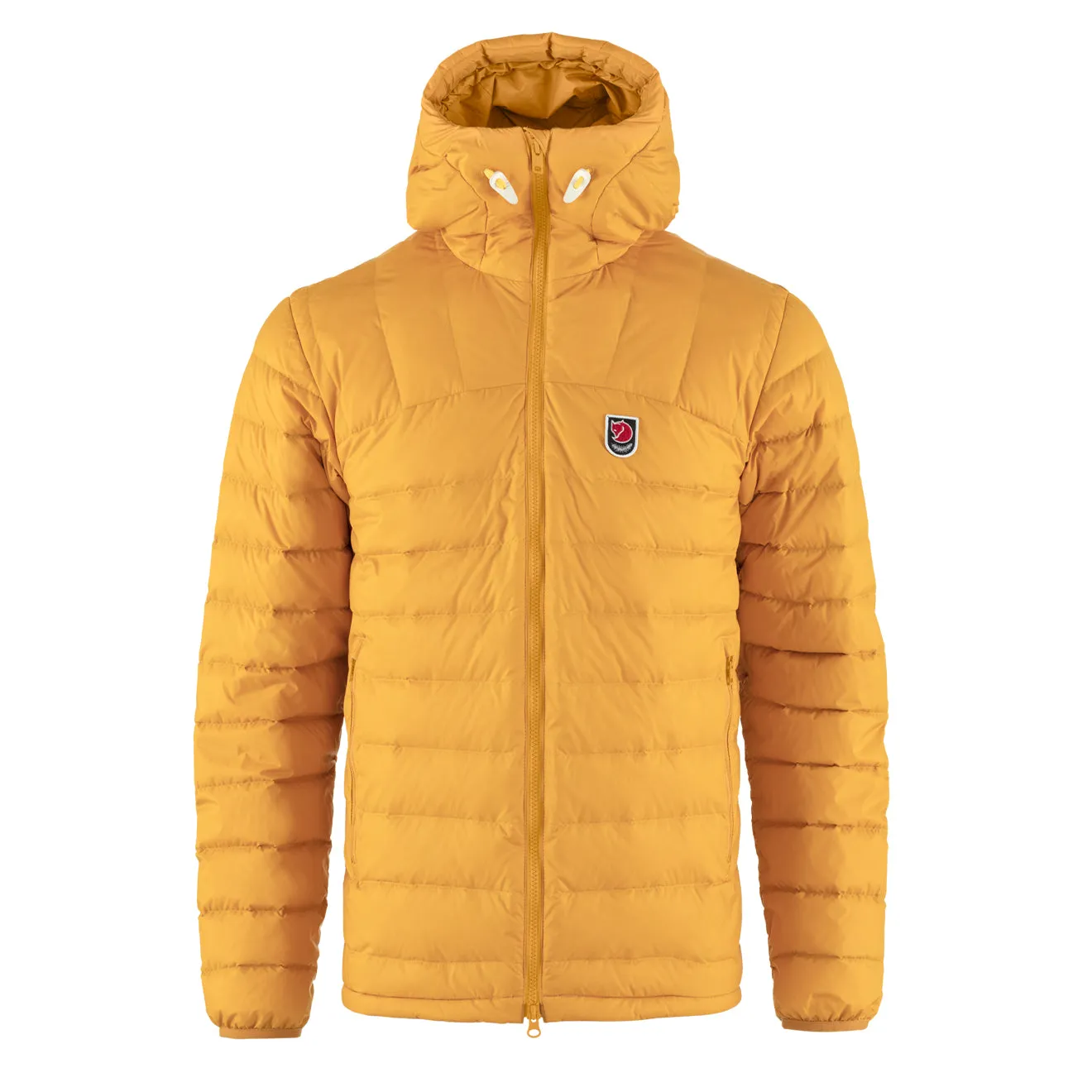 Bekleidung Fjallravenjackets Herren Fjallraven Expedition Pack Daunenkapuze Senfgelb