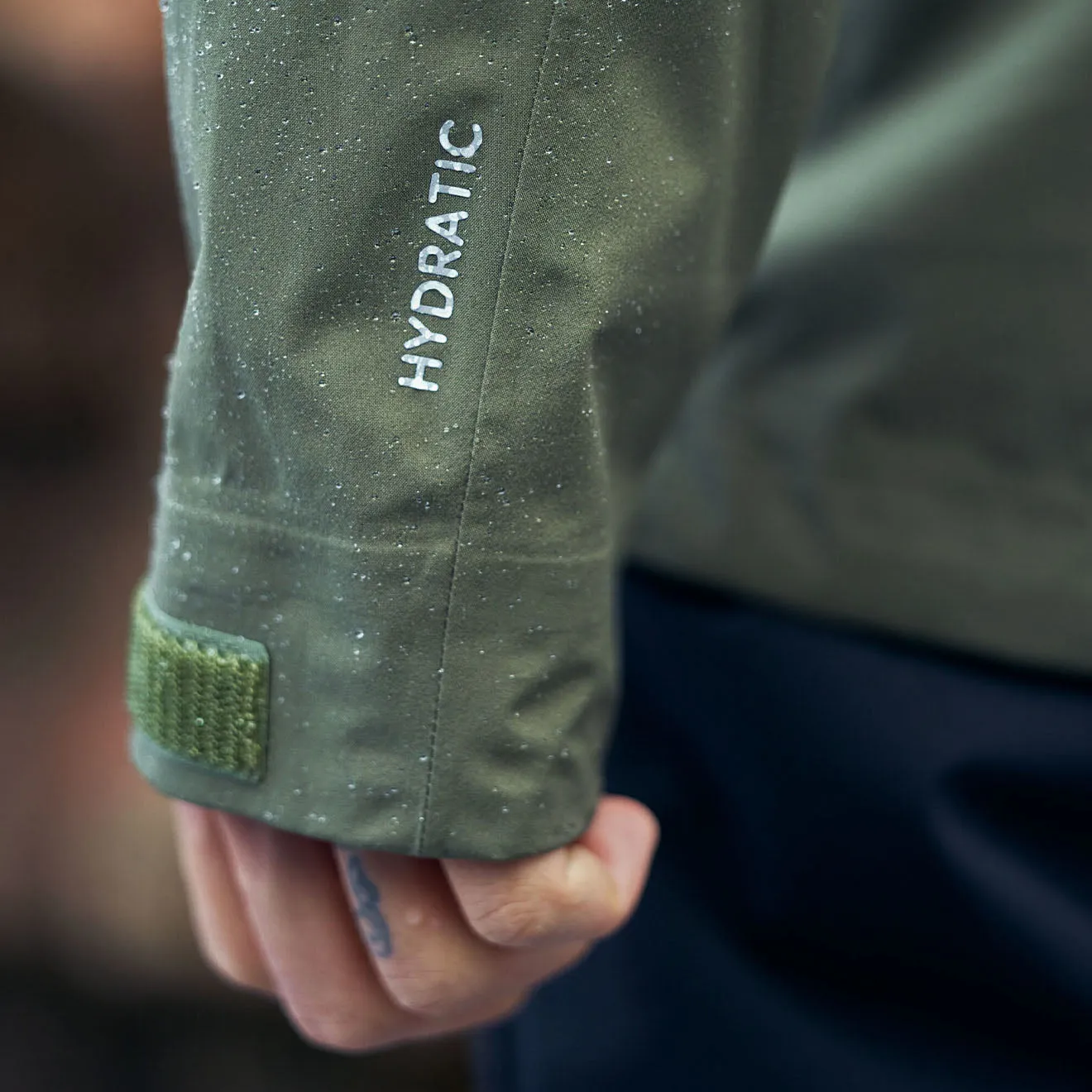Bekleidung Fjallravenjackets Herren Fjallraven HC Hydratic Trail Jacket Lorbeergrün
